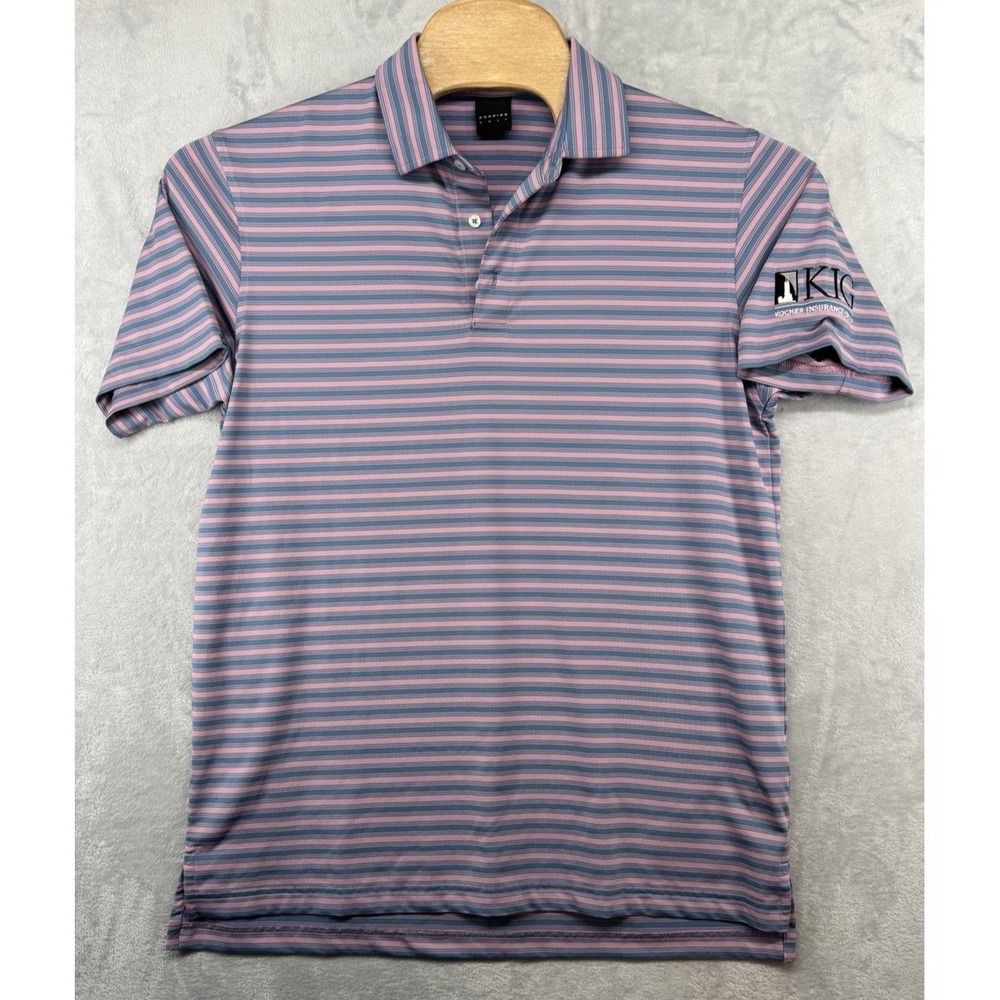 Dunning Tour Issued‎ Golf Polo Shirt David Kocher Korn Ferry Tour Pink Men's M